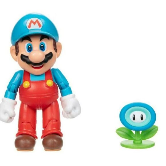 World of Nintendo 4-Inch Action Figure - Ice Mario - Picture 2 of 2